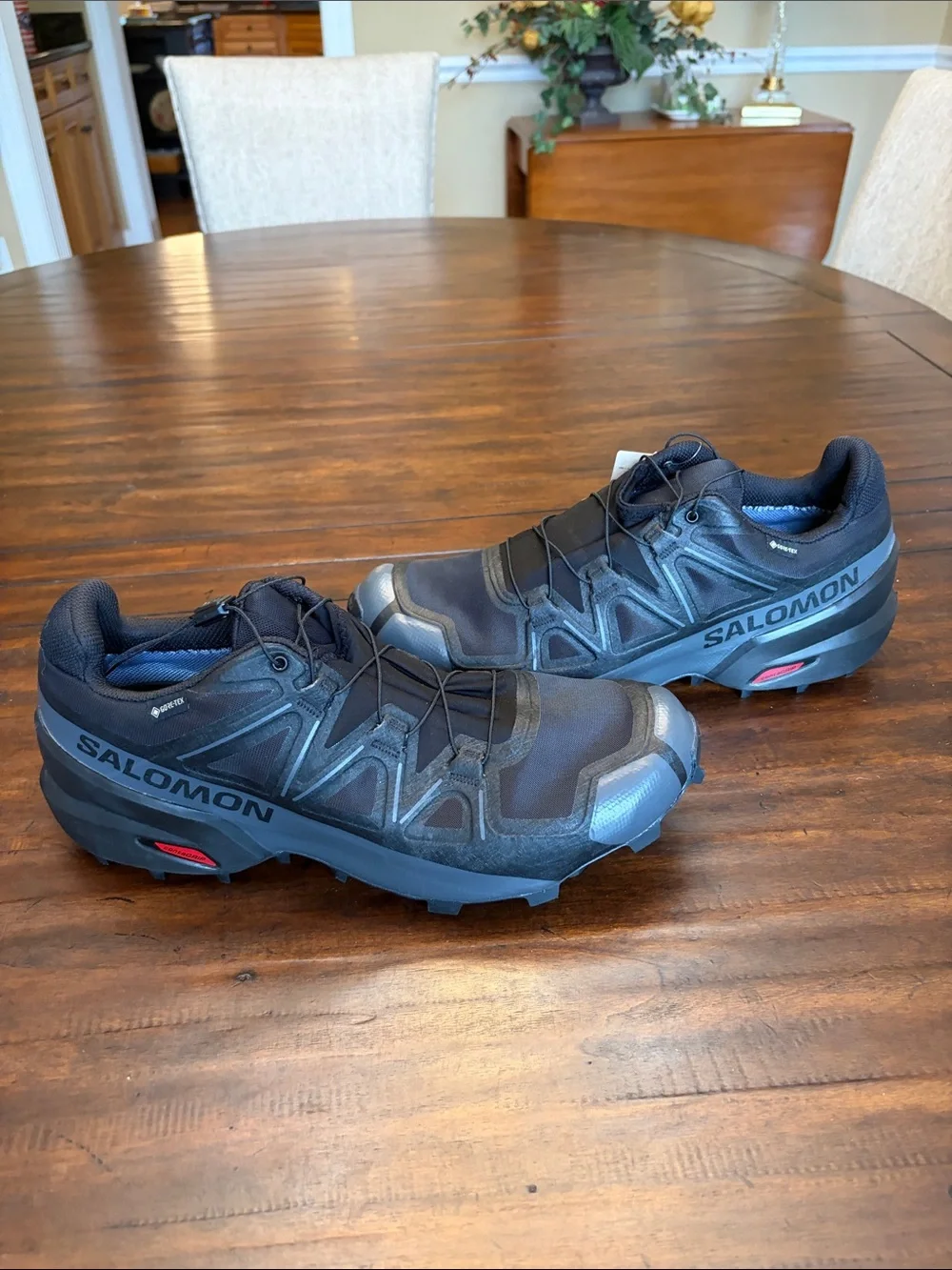 Salomon Black SpeedCross GTX Men US 12 ACs
